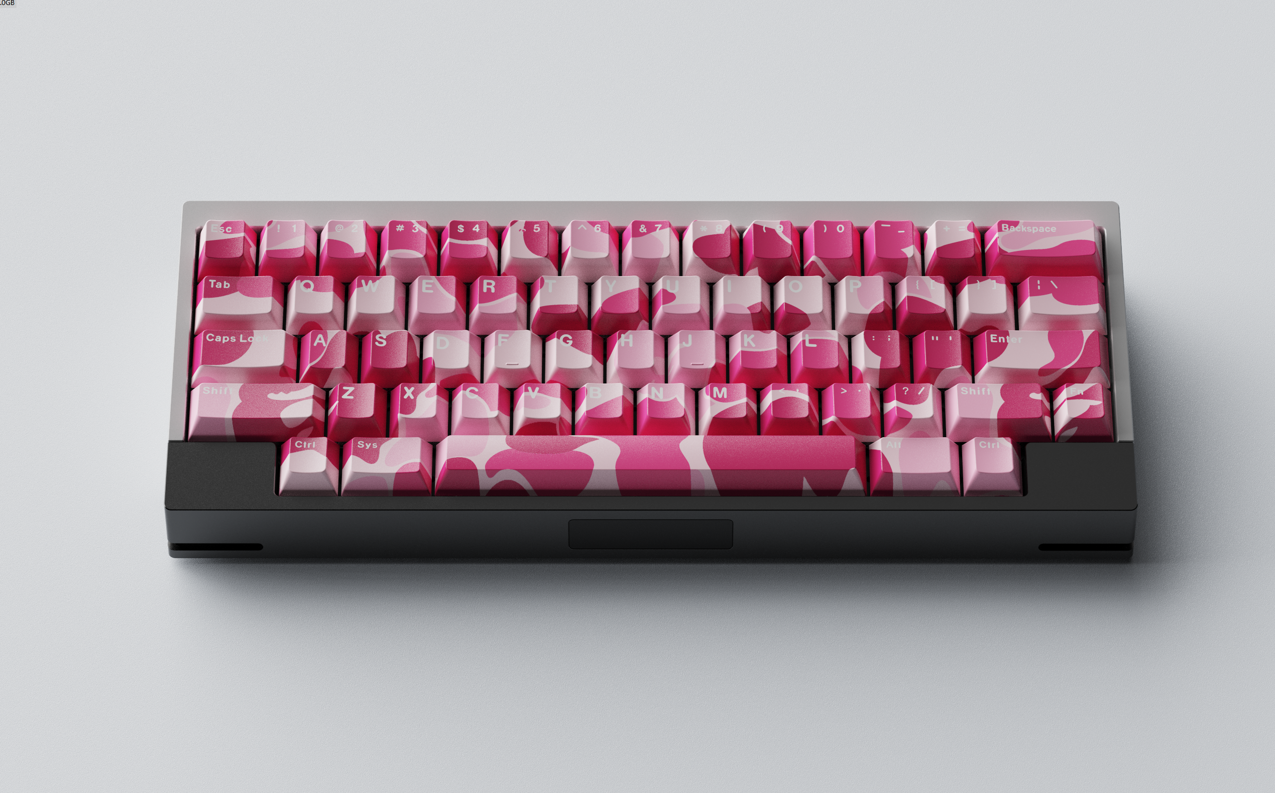 Pink Camo Keycap Sets